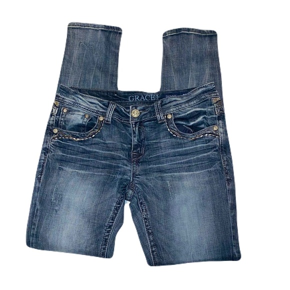 Grace Denim - Grace Jeans Size 29 bling